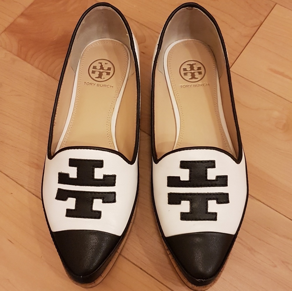 Tory Burch Platform Colorblock Espadrilles